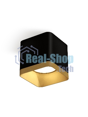 Светильник Ambrella Light XS7806004 SBK/SGD черный песок/золото песок MR16 GU5.3 (C7806, N7704)