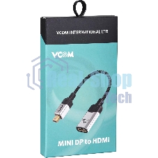 Адаптер miniDisplayPort(M) ---> HDMI(F) 0.15m 4K@60Hz VCOM