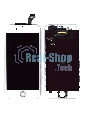 Дисплей Amperin для Apple iPhone 6 в сборе с тачскрином (IPS), белый