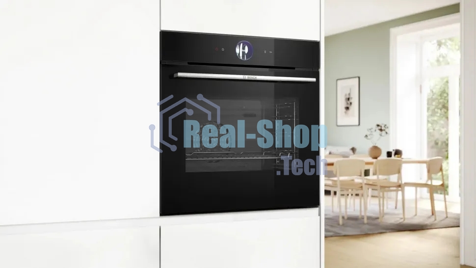Духовой шкаф электрический Bosch HBG7361B1 черный