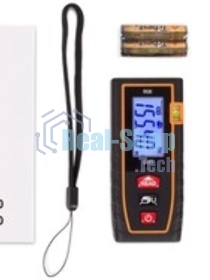 Лазерная рулетка RGK D30 дальность 0.3-30м точность ±2мм