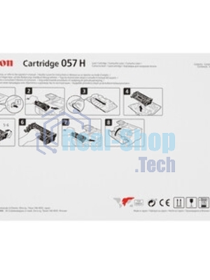 Картридж лазерный Canon 057 H черный (10000 стр.) для Canon MF449x/MF446x/MF445dw/MF443dw, LBP225x/LBP226dw/LBP223dw