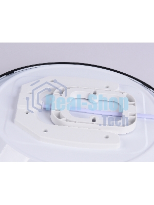 Потолочный светодиодный светильник Ambrella light FZ1235 BK черный IP44 48W 6400К D450*55 (Без ПДУ)