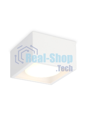 Светильник накладной TN70825 WH белый GX53 max 12W 100*100*60