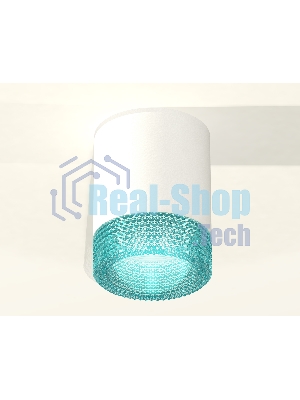 Светильник Ambrella Light XS6301043 SWH/BL белый песок/голубой MR16 GU5.3 (C6301, N6153)