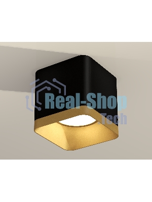 Светильник Ambrella Light XS7806004 SBK/SGD черный песок/золото песок MR16 GU5.3 (C7806, N7704)