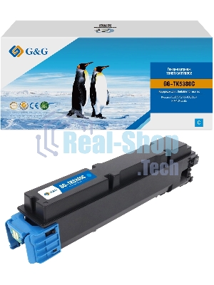 Картридж лазерный G&G GG-TK5380C (TK-5380C) голубой (10000 стр.) для Kyocera ECOSYS PA4000cx/MA4000cifx