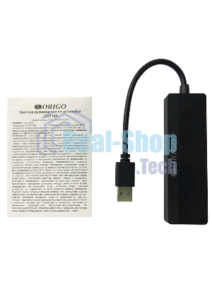 USB-концентратор USB-A ORIGO OU1140/A1A, USB 2.0, USB 2.0, USB Type-C