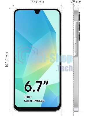 Смартфон Samsung Galaxy A16, 4/128Gb, серый
