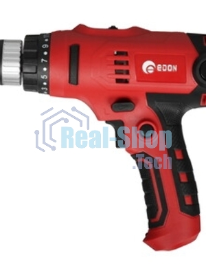 Дрель-шуруповерт Edon DS-550C, 550 Вт, 30Нм, щеточный