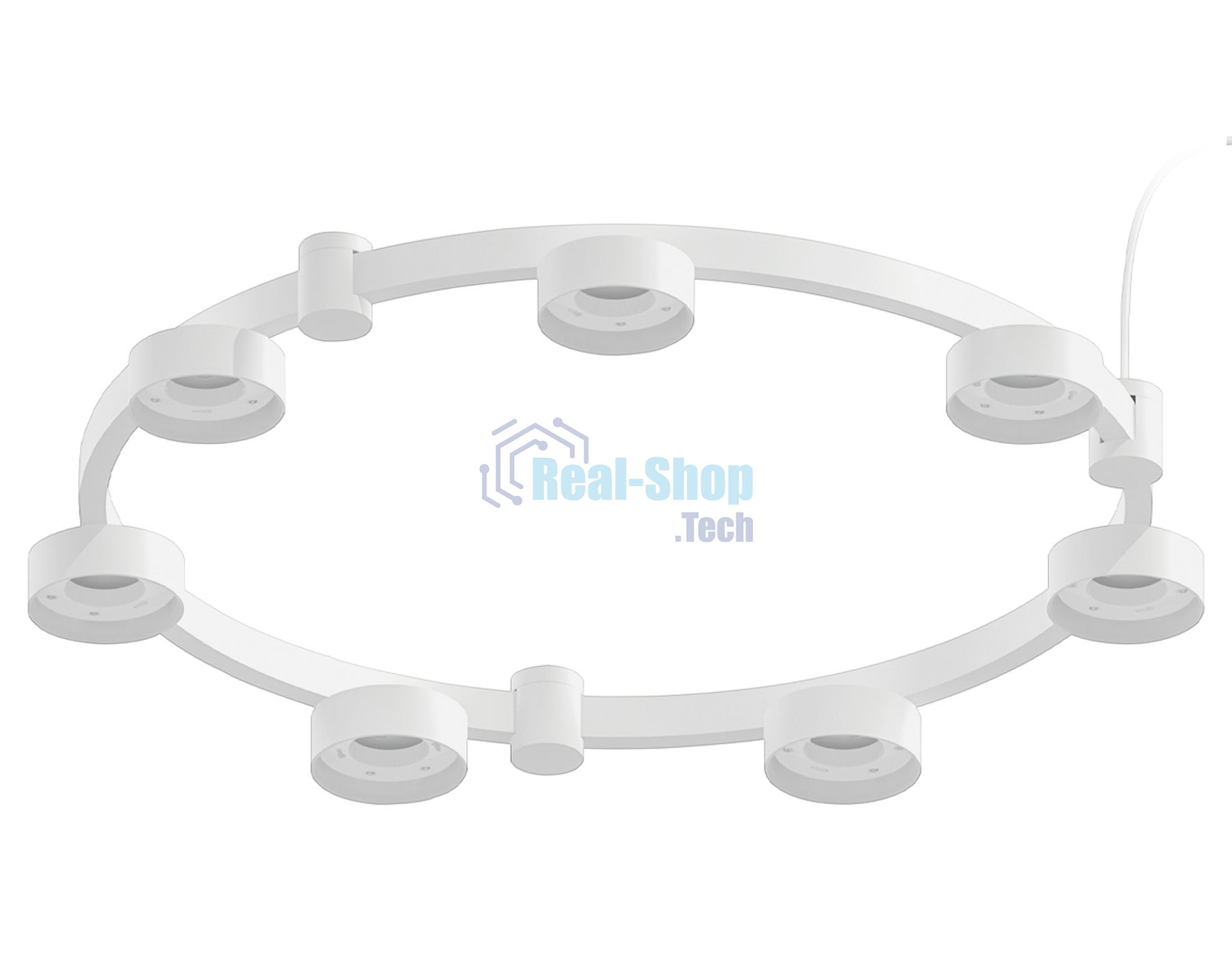 Корпус светильника C9236/7 SWH белый песок D635*70.5mm GX53/7
