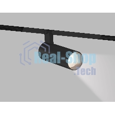 Трековый акцентный светильник Ambrella light GL8005 BK черный IP20 9W 3000-6000K 220V 24° D50*125