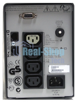 Источник бесперебойного питания APC Smart-UPS SC SC620I 390Вт 620ВА черный