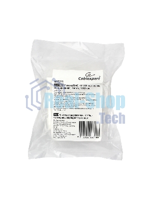 Монтажное оборудование Розетка Gembird NAS214 RJ-45 кат.STP 5e внешняя экранированная 2 порта, 110&Krone