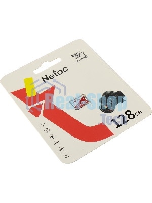 Флеш карта microSDHC 128Gb Netac P500 ECO NT02P500ECO-128G-S (без SD адаптера)