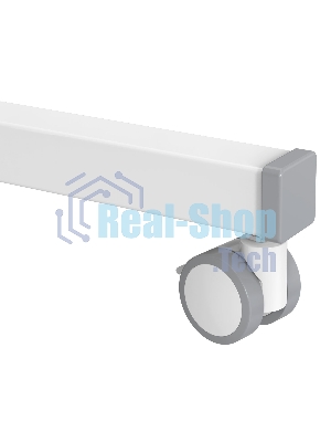 Стол для ноутбука Cactus VM-FDE103 столешница МДФ белый 91.5x56x123см (CS-FDE103WWT)