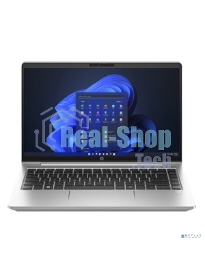 Ноутбук HP ProBook 440 G10 серебристый 14 FHD IPS 250 nits/i7-1355U/8Gb (1x8Gb)/SSD 512G/Pike Silver Aluminum/F