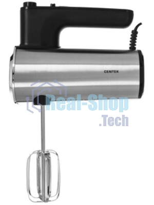 Миксер Centek CT-1101 черный/серебристый