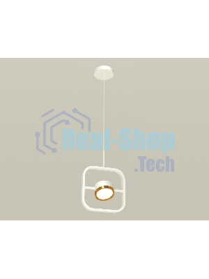 Светильник Ambrella light XB9118103 SWH/PYG белый песок/золото желтое полированное GX53 (C9118, N8124)