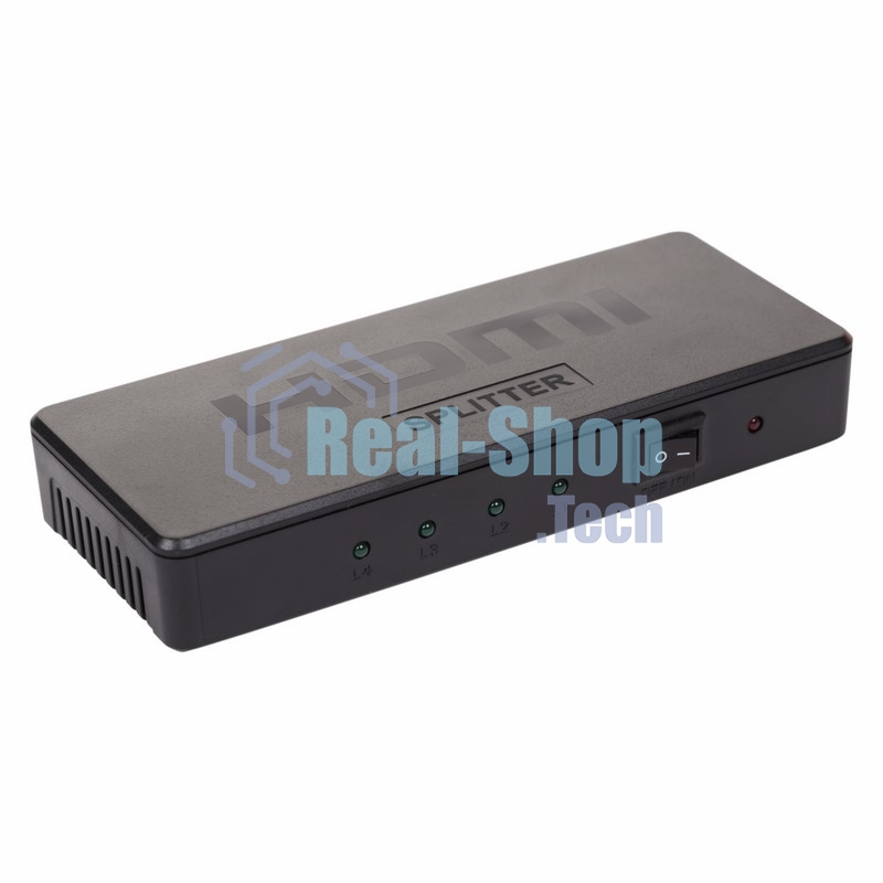 Делитель Rexant гнездо HDMI на 4 гнезда HDMI, пластик