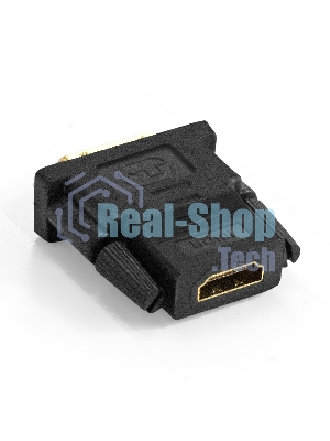 Переходник HDMI-DVI ExeGate EX-A-HDMI-DVI-1 (19F/19M, позолоченные контакты)