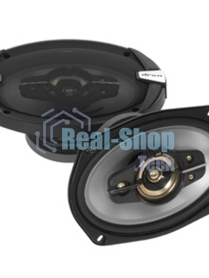 Колонки автомобильные JVC CS-DR695HP 4Ом 15x23см (6x9дюйм) (ком.:2кол.) коаксиальные пятиполосные