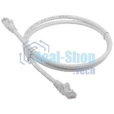 Патч-корд LANMASTER LSZH UTP кат.6, 3.0 м, белый