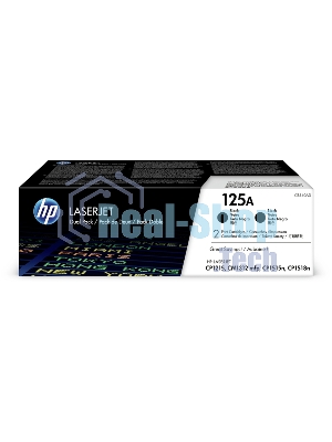 Картридж лазерный HP CB540AD черный двойная упаковка для CLJ CP1215/CP1515/CP1518 2 х 2200стр.