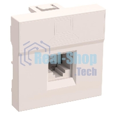 Розетка информационная РКИ-20-00-П RJ-45 UTP кат.5e (на 2 модуля) ПРАЙМЕР белая IEK