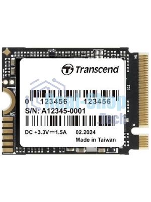 Накопитель SSD Transcend SSD MTE310S, 512Gb, M.2(22x30мм), NVMe, PCIe 4x4, 3D TLC, R/W 3300/1700 Mb/s, IOPs 330 000/690 000, TbW 300, DWPD 0.33, DRAM-less (5 лет)