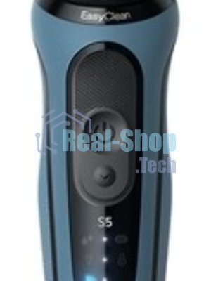 Электробритва Braun S5 52-A1650s c дорожным чехлом синий/черный насадки для тела/триммер для бороды тип 5762