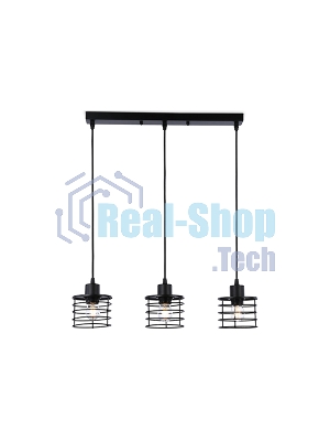Светильник Ambrella light TR8075/3 BK черный E27*3 max 40W 582*120*1040