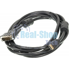 Кабель Ningbo DVI-D/HDMI 24M/19M 3m позолоченные контакты ферритовые кольца