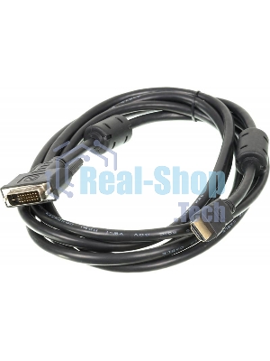 Кабель Ningbo DVI-D/HDMI 24M/19M 3m позолоченные контакты ферритовые кольца
