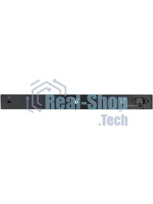 Коммутатор D-Link DGS-1250-28XMP/A1A, L2 Smart Switch with 24 10/100/1000Base-T ports and 4 10Gbase-X SFP+ ports (24 PoE ports 802.3af/802.3at (30 W), PoE Budget 370W).16K Mac address, 802.3x Flow Control, 4K