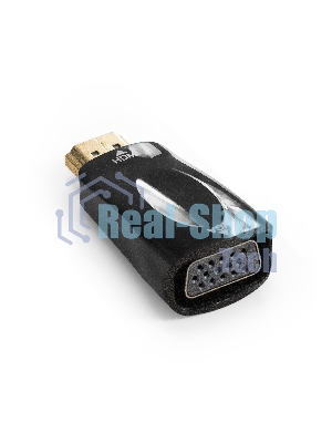 Переходник HDMI-VGA ExeGate EX-A-HDMI-VGA-001 (19M/15F)