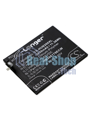 Аккумулятор CameronSino CS-HUN200XL HB366179ECW для Huawei Nova 23.85V, 2950mAh, 11.36Wh