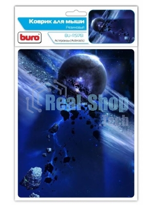 Коврик для мыши Buro BU-R51761 рисунок/астероиды