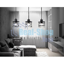 Светильник Ambrella light TR8075/3 BK черный E27*3 max 40W 582*120*1040