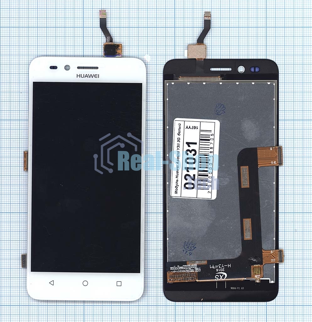 Дисплей для Huawei Y3II 3G D2Y3II 3G белый