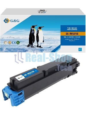 Картридж лазерный G&G GG-TK5370C TK-5370C голубой (5000 стр.) для Kyocera ECOSYS PA3500cx/MA3500cifx
