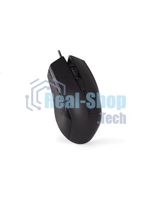 Мышь проводная A4Tech OP-760 черный, 1200 dpi, USB, кнопки - 3