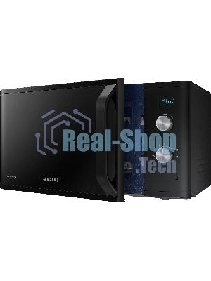 Микроволновая печь Samsung MS23K3614AK черный, 23 л, 800 Вт, переключатели - поворотный механизм