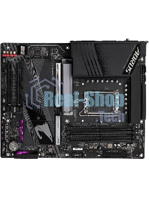 Материнская плата Gigabyte Z790 AORUS ELITE AX, LGA 1700, Intel Z790, 4xDDR5, 6xSATA, 4xM.2, 1xPCI-E 5.0 x16, 1xPCI-E 3.0 x4, 1xDP, 1xHDMI, 1x 2.5Gb LAN, 2xUSB-A 2.0, 3xUSB-A 3.2 Gen 1, 2xUSB-A 3.2 Gen 2, 1xUSB-C 3.2 Gen 2x2, 7.1, ATX