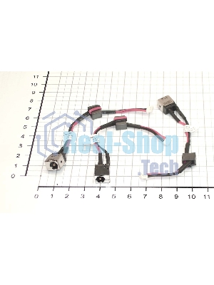 Разъем для ноутбука HY-DE011 Dell Mini 9 (910),10 (1010) с кабелем
