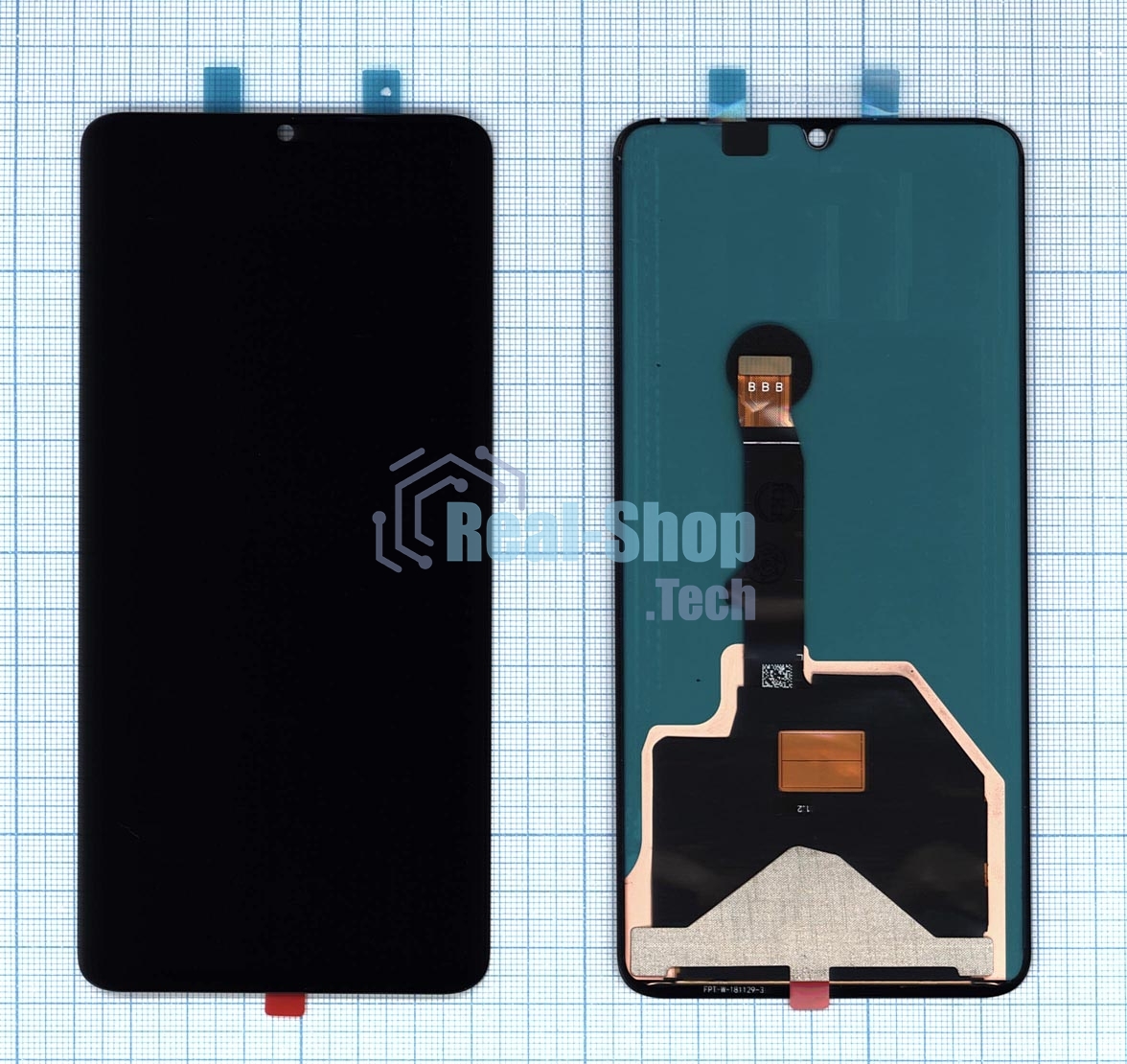 Дисплей для Huawei P30 Pro (OLED) черный