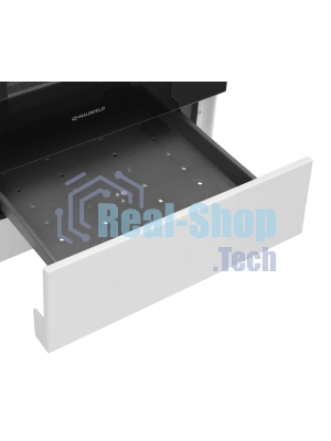 Плита электрическая Maunfeld MEC57CW08TD белый, конфорок 4 шт, духовка 59 л, 50 см x 85 см x 60 см