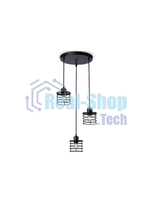 Светильник Ambrella light TR8081/3 BK черный E27*3 max 40W D372*1170