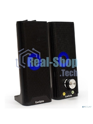 Саундбар-акустическая система 2.0 ExeGate EX289681RUS Accord 280 питание USB, Bluetooth, 2х3Вт (6Вт RMS), 60-20000Гц,черный, RGB подсветка
