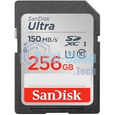 Флеш карта SD 256Gb SanDisk SDXC Class 10 UHS-I Ultra 120Mb/s